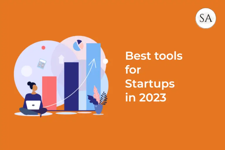 This is a featured image of blog on topic best tools for startups in 2023