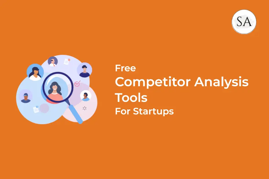 An image with written text free competitor analysis tools