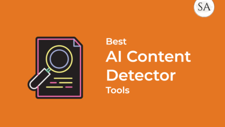 A featured image of AI content detector tools at blog agarwalshubham.com