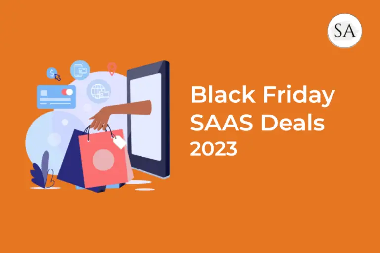 An featured image of black Friday SAAS deals